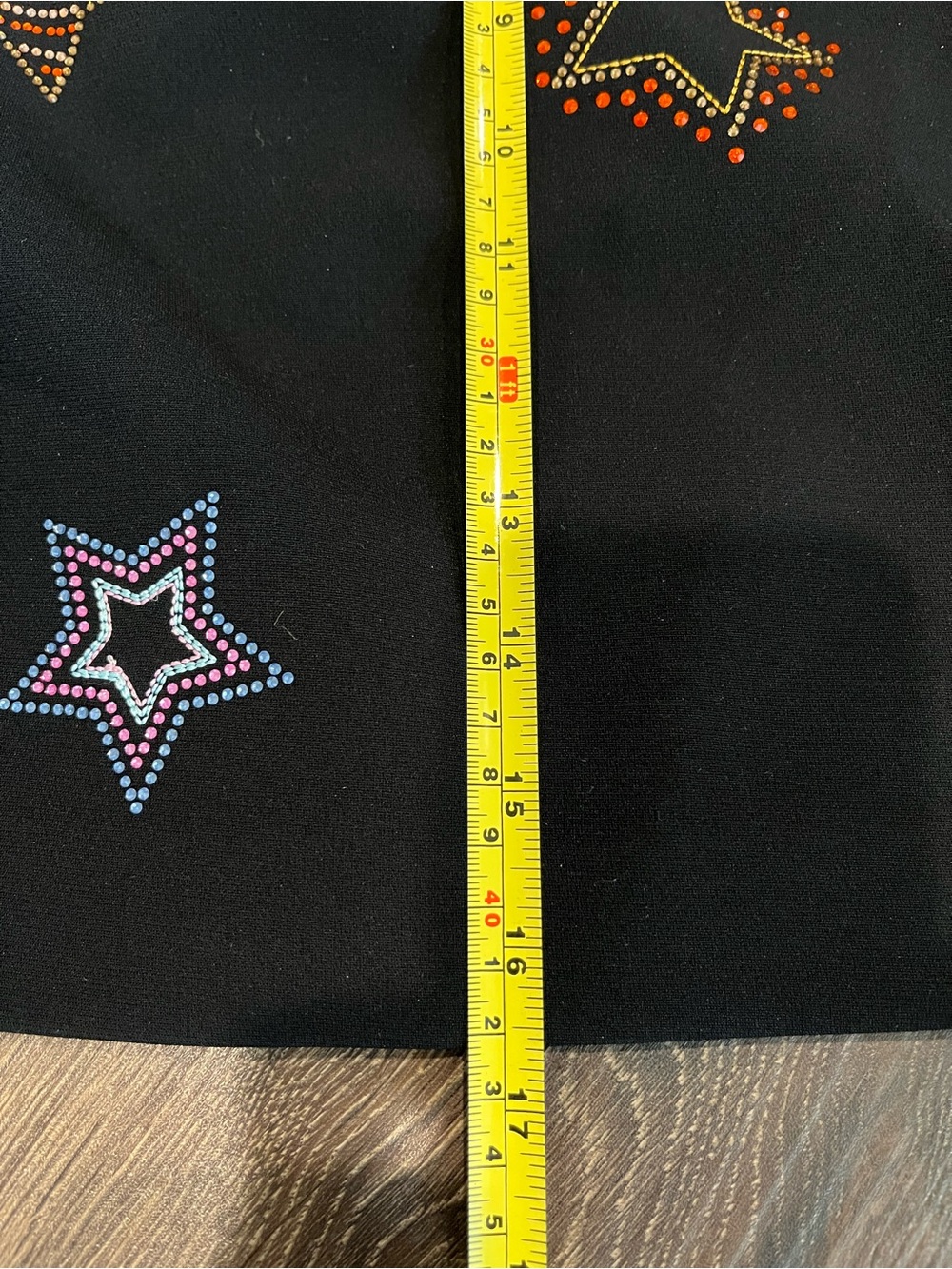cinq a sept Black Blazer and skirt with Multicolor Star Embellishments - Picture 13 of 15
